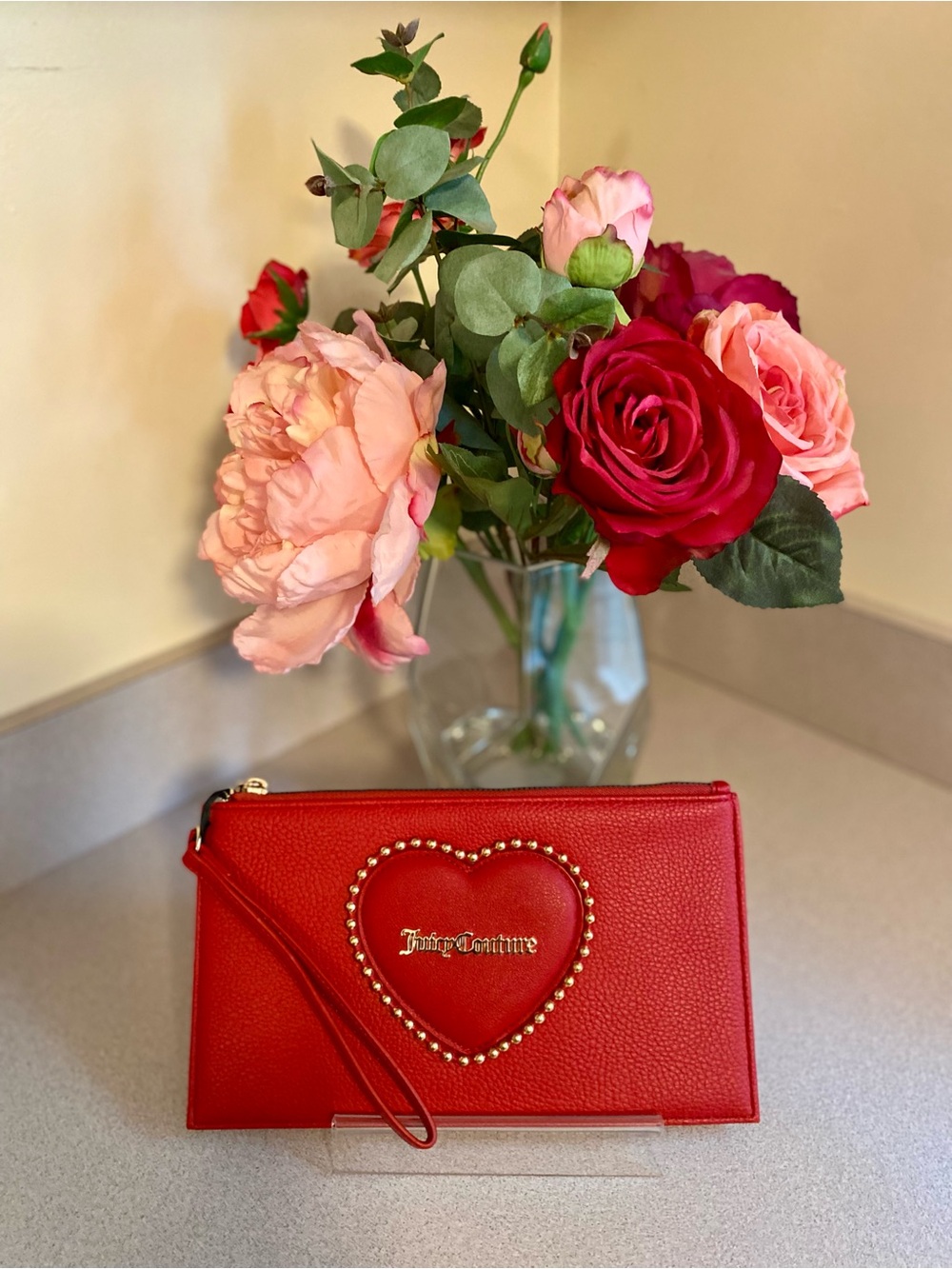 Juicy Couture Live Never Dies Wristlet